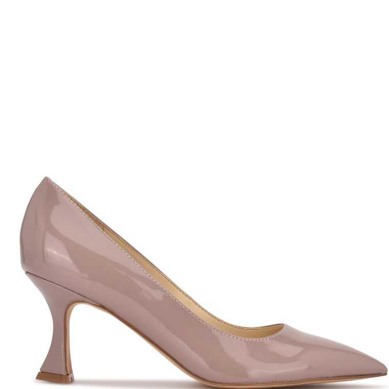 Nine West Workin Pointy Puntera Pumps Moradas | 6720-UFAXB