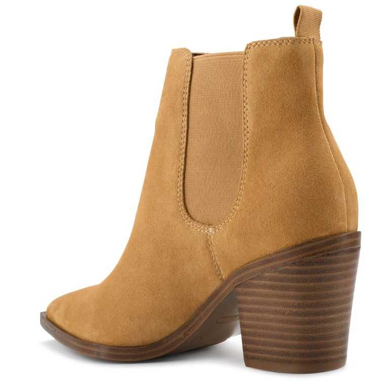 Nine West Wyllis Block Booties | 3025-CEHBT