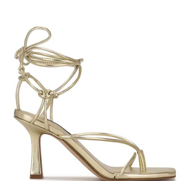 Nine West Yarin Ankle Wrap Sandal | 5736-WQITZ