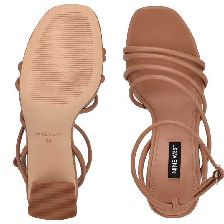 Nine West Yeap Chanclas Sandals Beige | 6570-EWXMO