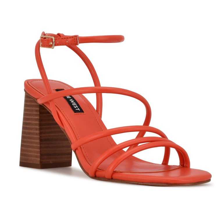 Nine West Yeap Chanclas Sandals Naranjas | 4618-WOKVY