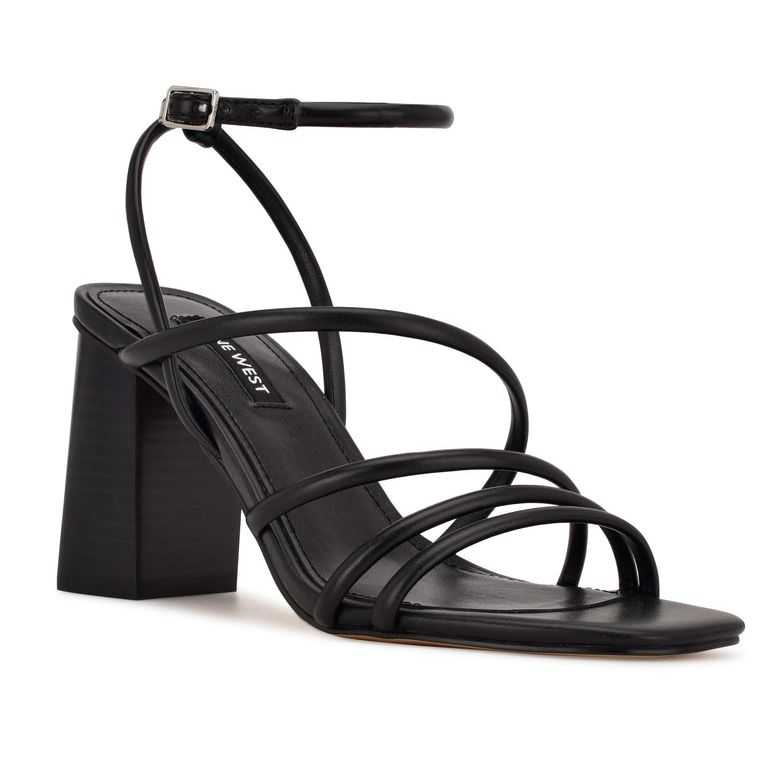 Nine West Yeap Chanclas Sandals Negras | 1890-ZNDVB