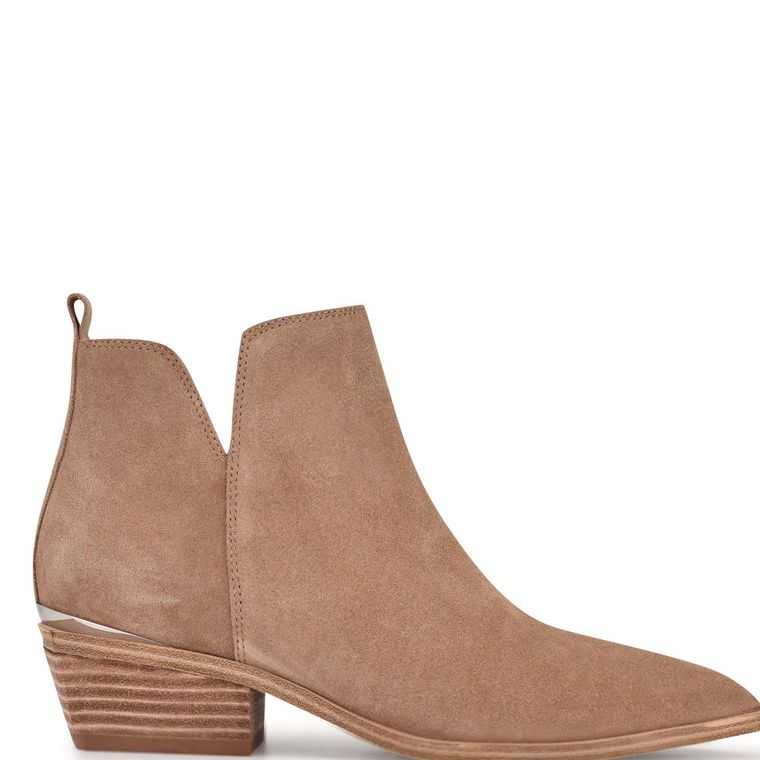 Nine West Yerly Pointy Puntera Beige Claro | 6432-YIRMC