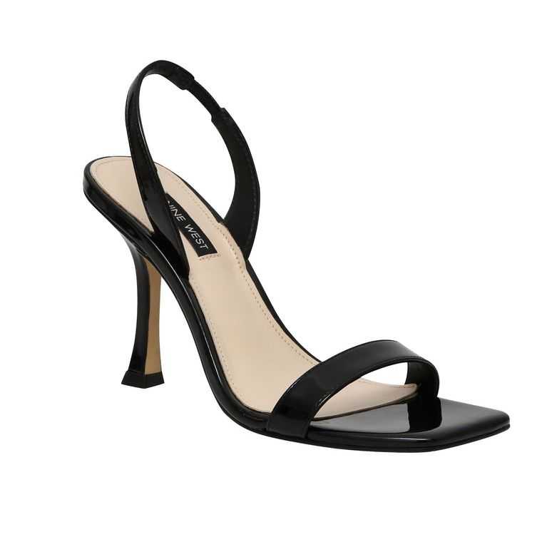 Nine West Yup Destalonadas Sandals Negras | 3946-ADHWF