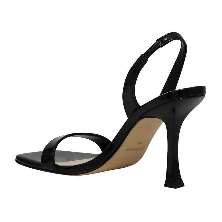 Nine West Yup Destalonadas Sandals Negras | 3946-ADHWF