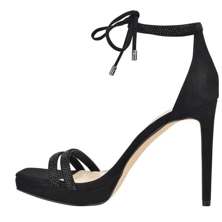 Nine West Zaedyn Ankle Tie Sandals | 7190-CXBYI