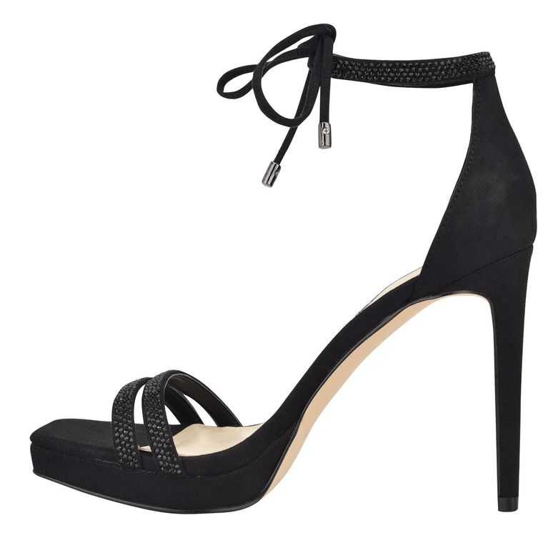 Nine West Zaedyn Ankle Tie Sandals | 7190-CXBYI