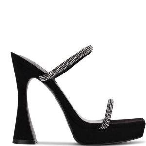 Nine West Adine Plataforma Negras | 0319-PDIOW