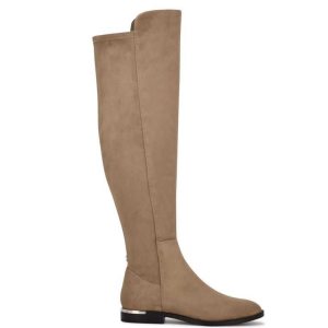 Nine West Allair Anchos Calf Over the Knee | 4168-YKXNO