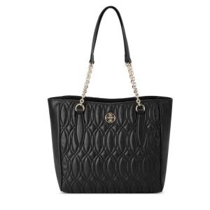 Nine West Angelina Tote Negras | 0851-CSDJN