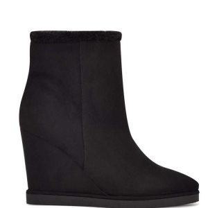 Nine West Apres Wedge Negras | 0178-RAOWM