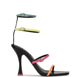 Nine West Aves Tiras Sandals Multicolor | 5760-VFNGJ