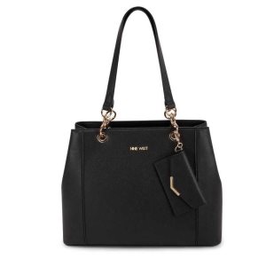 Nine West Basil Jet Set Shopper Negras | 2853-GADIZ