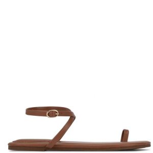 Nine West Baxter Sandals Beige Oscuro | 3619-SFBRE