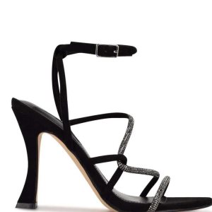 Nine West Blitz Ankle Correa Sandals Negras | 6785-HPLDC