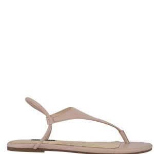 Nine West Braydin Stretch Planos Beige | 4076-SRYAO