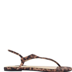 Nine West Braydin Stretch Sandals Leopardo | 3179-SXTOD