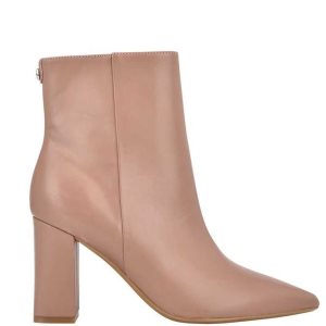 Nine West Cacey 9x9 Tacón Beige | 2180-XHUYD