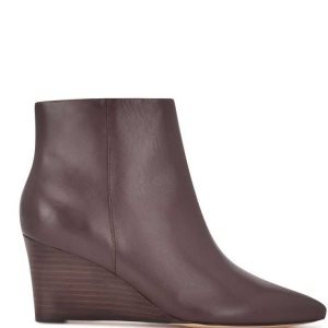 Nine West Carter Wedge Marrones | 3475-ASZIF