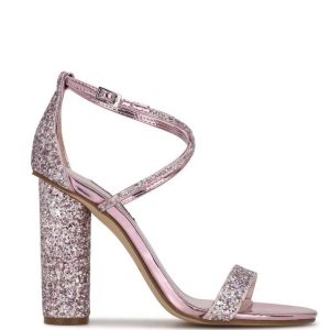 Nine West Celebra Sandals Rosas Claro | 4928-XLSRN