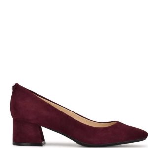 Nine West Cloe 9x9 Block Pumps | 4925-XEYGU