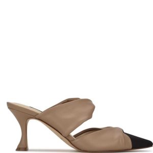 Nine West Crown Pointy Puntera Gris Marrones | 3684-AOFZQ