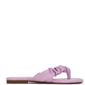 Nine West Daxx Chanclas Sandals Moradas | 1026-SUWRN