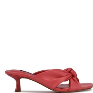 Nine West Dipa Chanclas Sandals Coral | 5896-RGSML