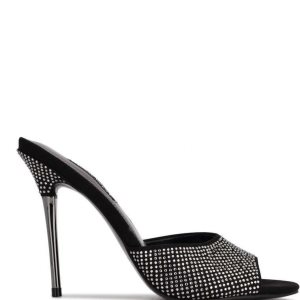 Nine West Divas Chanclas Sandals Negras | 2068-IPBVO