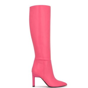 Nine West Eardy Boots Rosas | 3956-QUJVS