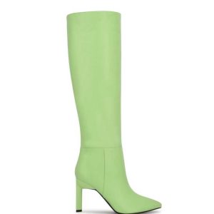 Nine West Eardy Tacón Verde | 5693-GENBK