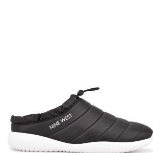 Nine West Echo Slip On Sneaker Mules Negras | 7049-HQTOG