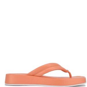 Nine West Efee Tanga Sandals Naranjas | 2684-UTFOG