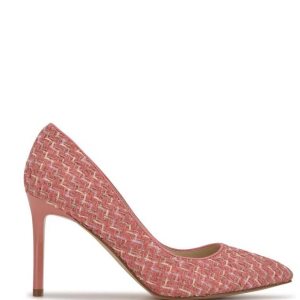 Nine West Ezra Pointy Puntera Pumps Coral | 0394-WJGXF