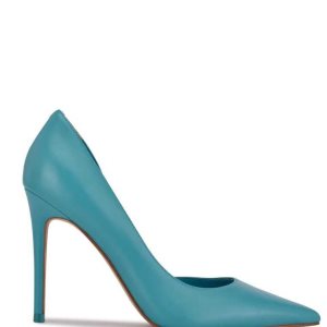 Nine West Folowe d'Orsay Pointy Puntera Pumps Turquesa | 0231-ALGMF