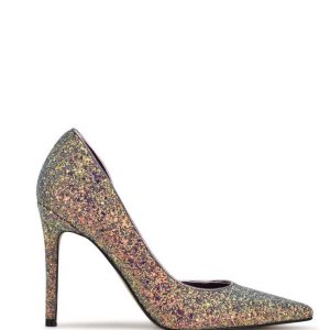 Nine West Folowe d'Orsay Pointy Puntera Pumps Multicolor | 2018-NBDQM