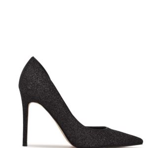 Nine West Folowe d'Orsay Pointy Puntera Pumps Negras | 5913-QIWEH