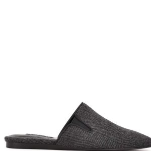 Nine West Freeda Pointy Puntera Mules Gris | 0592-GPMIN