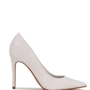 Nine West Fresh Pointy Puntera Pumps Blancas | 0497-LQUNZ