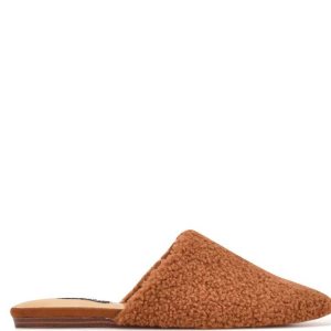 Nine West Furzy Pointy Puntera Mules | 0579-YTFSK