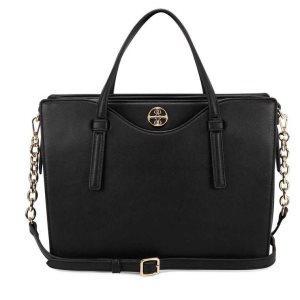 Nine West Geneva Jet Set Satchel Negras | 1769-LSJKI