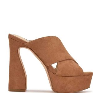 Nine West Girlz Plataforma Marrones | 5986-NZBDE