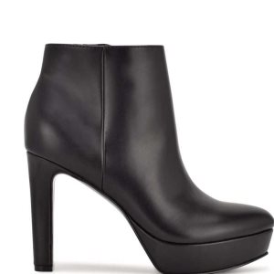 Nine West Glowup Plataforma Negras | 1674-RDAZH