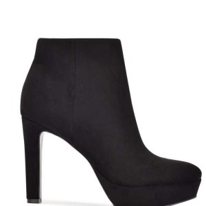 Nine West Glowup Plataforma Negras | 6518-KWQZS