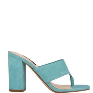 Nine West Gogo Block Chanclas Sandals | 0849-CYSGF