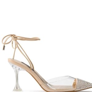 Nine West Haina Ankle Wraps Pumps Rosas | 6285-JVFGR