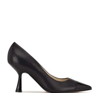 Nine West Hippa Pointy Puntera Pumps Negras | 7239-IFLEM