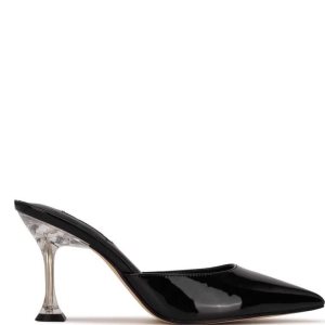 Nine West Hott Pointy Puntera Mules Negras | 5983-KNZYQ