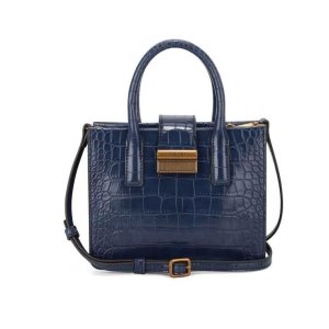 Nine West Kathy Mini Jet Set Tote Azul Marino | 5086-EMKPI