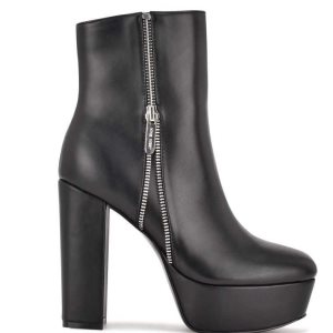 Nine West Kerri Plataforma Negras | 3219-XGOUE